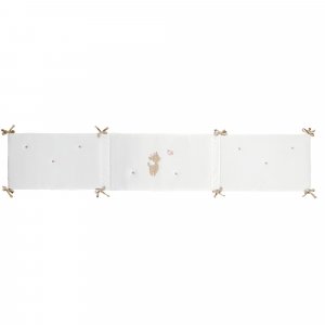 Tour de lit velours blanc fanfan Nattou