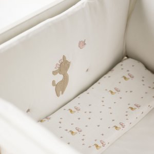 Tour de lit velours blanc fanfan Nattou