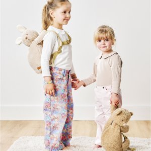 Sac à dos peluche ours caramel Nattou