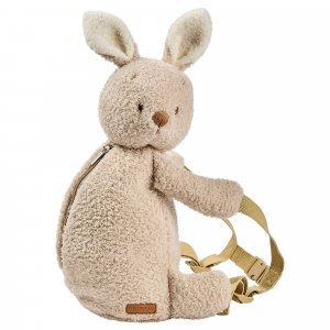 Sac à dos peluche lapin beige Nattou