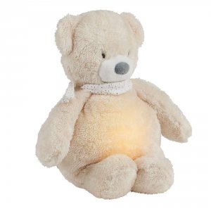 Veilleuse sleepy peluche ours beige Nattou