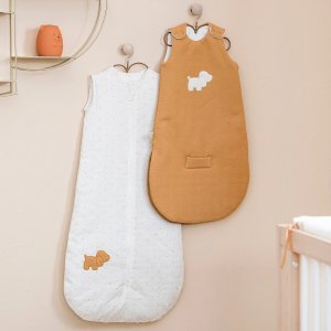 Gigoteuse 70 cm jacquard caramel Nattou