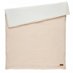 Couverture supersoft 75x100cm teddy bouclette ecru Nattou