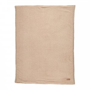 Couverture supersoft 75x100cm teddy bouclette beige Nattou