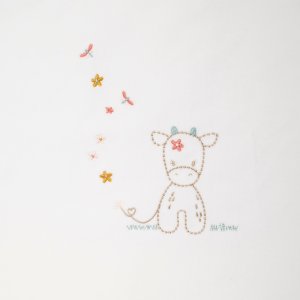 Couverture bébé 100 x 135 cm mila la vache Nattou