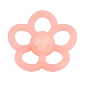 Anneau dentition fleur rose Nattou