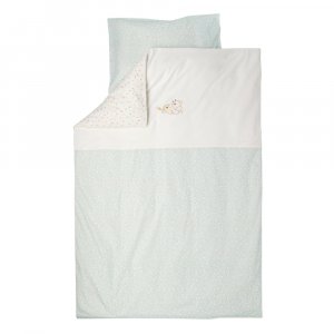 Housse de couette avec taie 100x140cm mila la vache Nattou