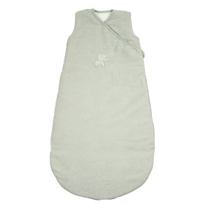 Gigoteuse 90cm sans manches velours vert tilleul tog 2.5 Nattou