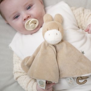Doudou loulou âne velours caramel Nattou