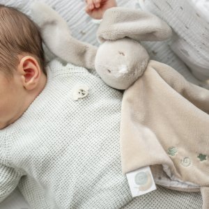 Doudou loulou lapin velours sable Nattou