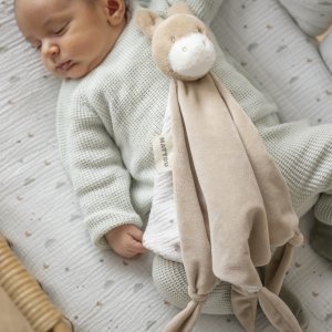 Maxi doudou loulou âne caramel Nattou