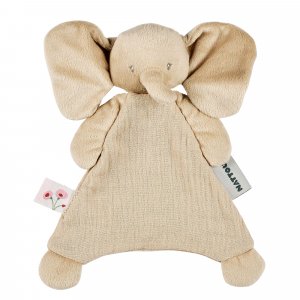 Mini doudou fanfan éléphant sable Nattou