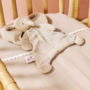 Mini doudou fanfan éléphant sable Nattou