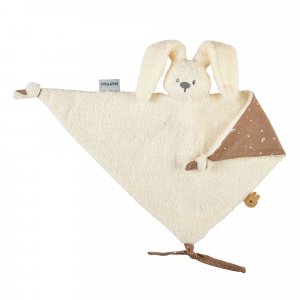 Maxi doudou lapidou teddy phosphorescent glow avec motif imprimé vanille Nattou
