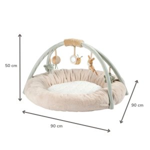 Tapis d'éveil pouf avec arches loulou Nattou