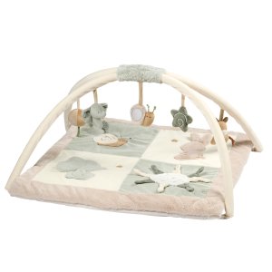Tapis d'éveil avec arches loulou vert et sable Nattou