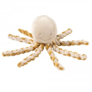 Pieuvre sable/caramel lapidou Nattou