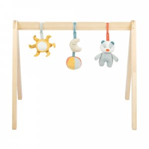 Arches en bois avec jouets à suspendre félix & léo Nattou