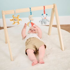 Arches en bois avec jouets à suspendre félix & léo Nattou