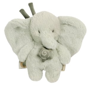 Mini peluche musicale éléphant loulou 20 cm vert tilleul Nattou