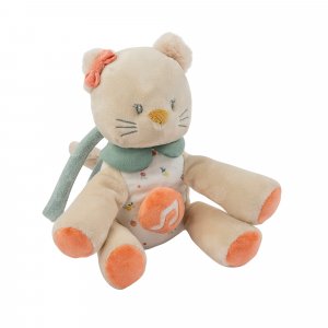 Mini peluche musicale lana le chat Nattou