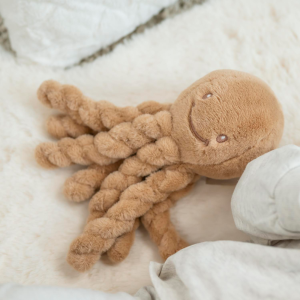 Pieuvre toudous beige ambré Nattou