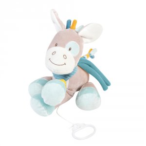 Peluche bébé musical tim le cheval