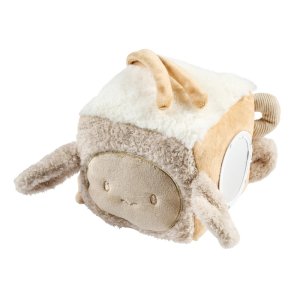 Cube d'activités beige sable lapidou Nattou