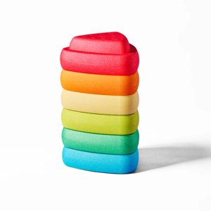 Blocs à empiler blocky - 6 pièces Nattou
