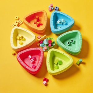 Blocs à empiler blocky - 6 pièces Nattou