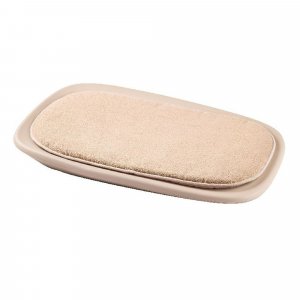 Matelas à langer en mousse softy beige + coussin en éponge pour matelas à langer beige Nattou