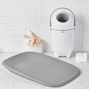 Poubelle à couches dropy blanc Nattou