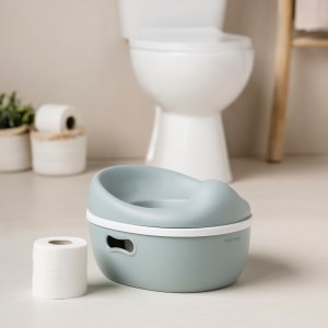 Pot d'apprentissage potty 3 en 1 vert sauge Nattou