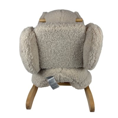 Les imparfaits - bascule bouclette teddy eléphant ecru