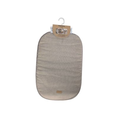 Les imparfaits - coussin en éponge pour matelas à langer taupe