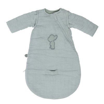 NATTOU Gigoteuse 70 cm flanelle luna et axel vert sauge 