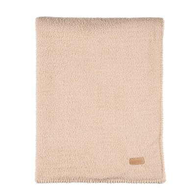Couverture supersoft 75x100cm teddy bouclette beige