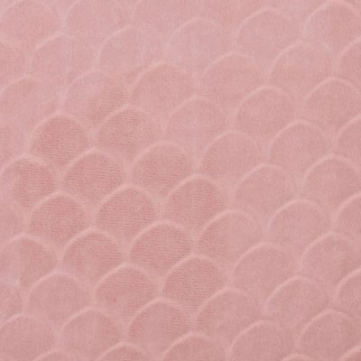Couverture supersoft wavy 75x100cm vieux rose
