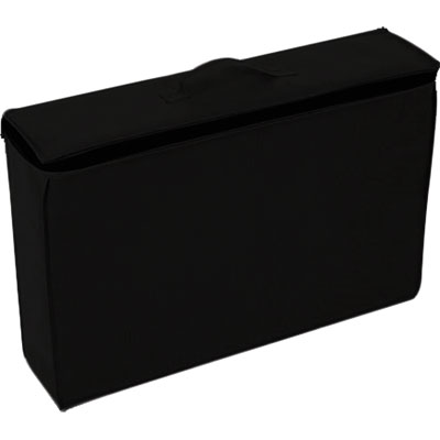 Matelas bébé supplémentaire pour lit pliant microfibre noir