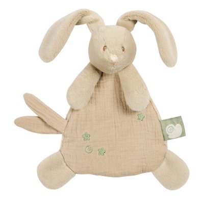 Mini doudou loulou lapin sable