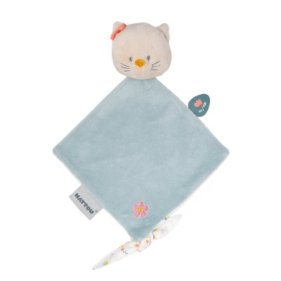 Mini doudou plat lana le chat