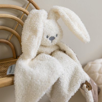 Maxi doudou lapidou teddy phosphorescent glow avec motif imprimé vanille