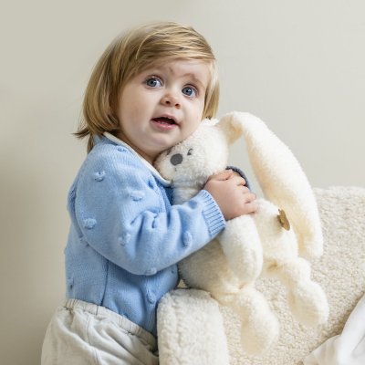 Peluche lapidou teddy vanille