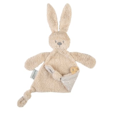 Doudou lapidou phosphorescent glow avec motif imprimé sable 27 cm