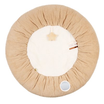 Tapis d'éveil pouf avec arches teddy bouclette