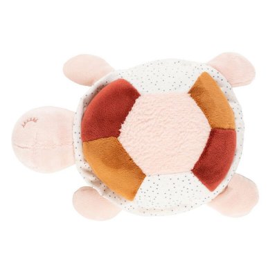 NATTOU Tortue d'éveil rose