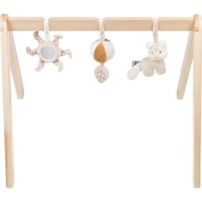 Arche en bois avec jouets à suspendre ernest, flo & oli