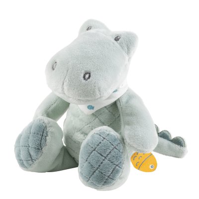 NATTOU Peluche mini roméo le croco