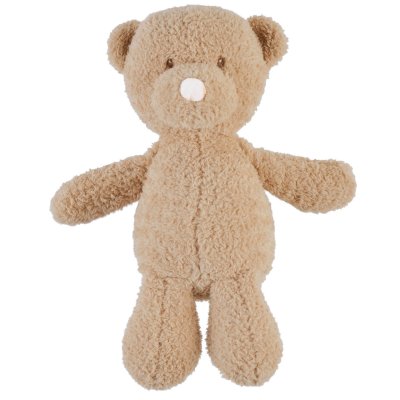 Peluche ours bouclette 30cm caramel teddy bouclette