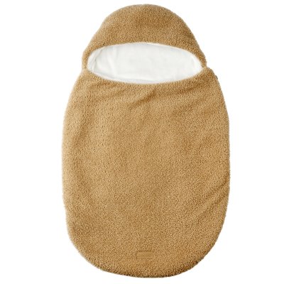 Nid d'ange teddy bouclette caramel